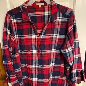 Flannel- Woman within brand size 2x.